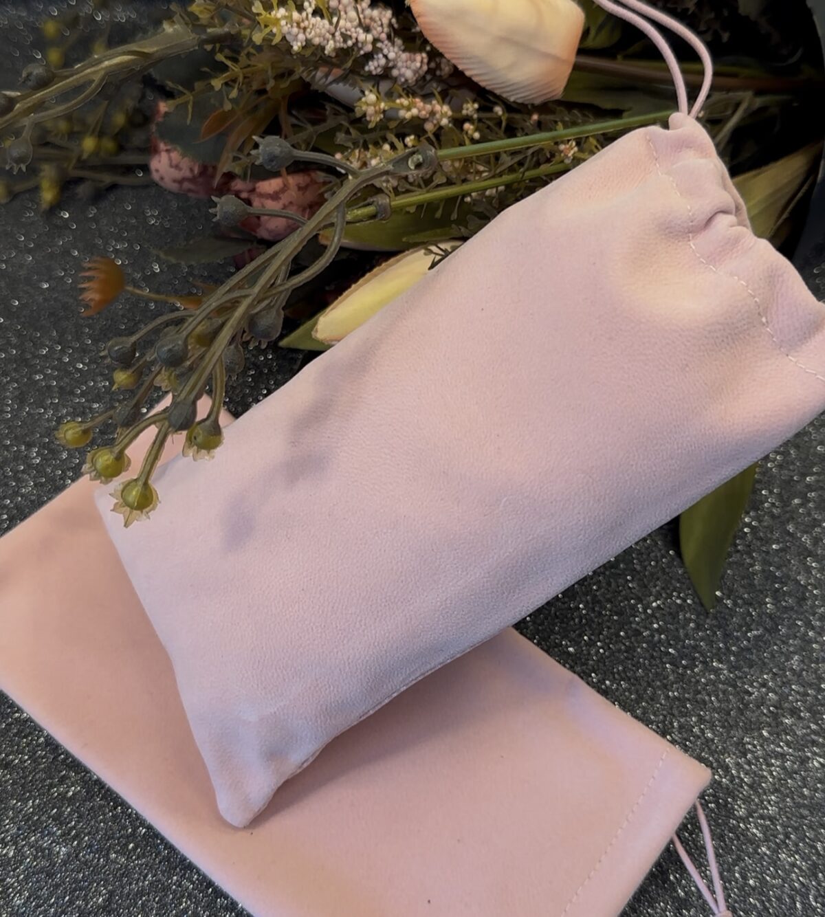 OPTİK KILIFI PEMBE SÜET - Görsel 7