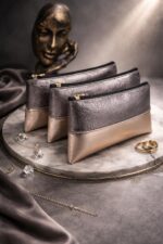 marka sunum ürünleri ile şık cüzdan ve çanta kullanımı