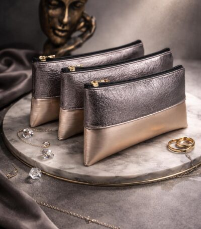 marka sunum ürünleri ile şık cüzdan ve çanta kullanımı