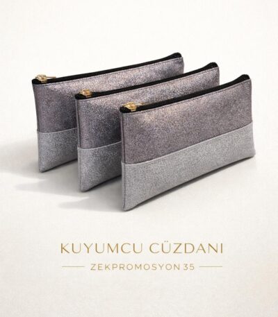 kuyumcu cüzdanı Luna Shine ışıltılı promosyon cüzdan modeli