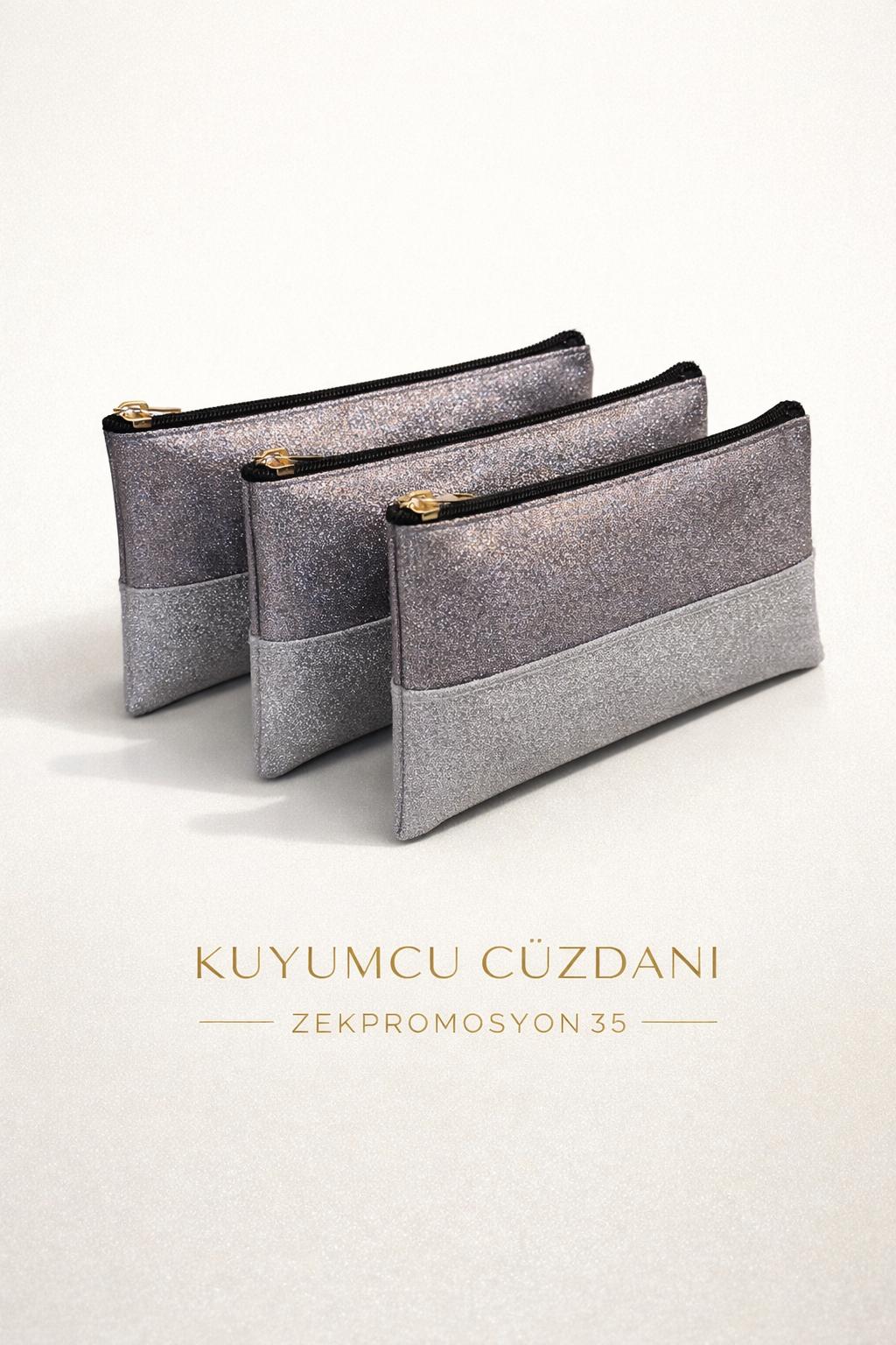 Kuyumcu Cüzdanı Luna Shine kuyumcu cüzdanı Luna Shine ışıltılı promosyon cüzdan modeli